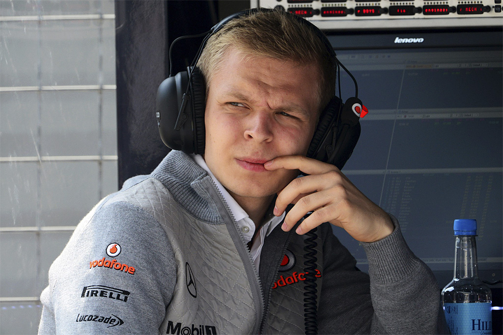 CHGP får besøg af Kevin Magnussen
(Foto: McLaren)